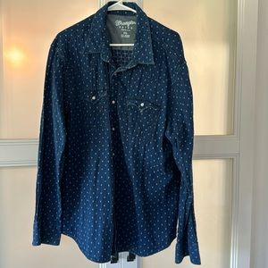 XXL Wrangler Retro Pearl Snap Cowboy Shirt